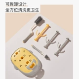 Бутылочка для кормления, сушилка, моющее средство для бутылочек, ершик для бутылочки, детская щеточка, комплект