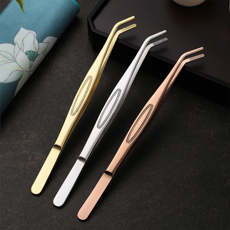 Stainless Steel Thickened Tea Clip Metal Copper Tea Clip Utilita Tea Accessories Tea Tweezers Upscale Tea Cups Anti Slip