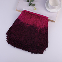 Stage costume accessories Latin dance tassel rayon section dyed beard tassel tassel lace
