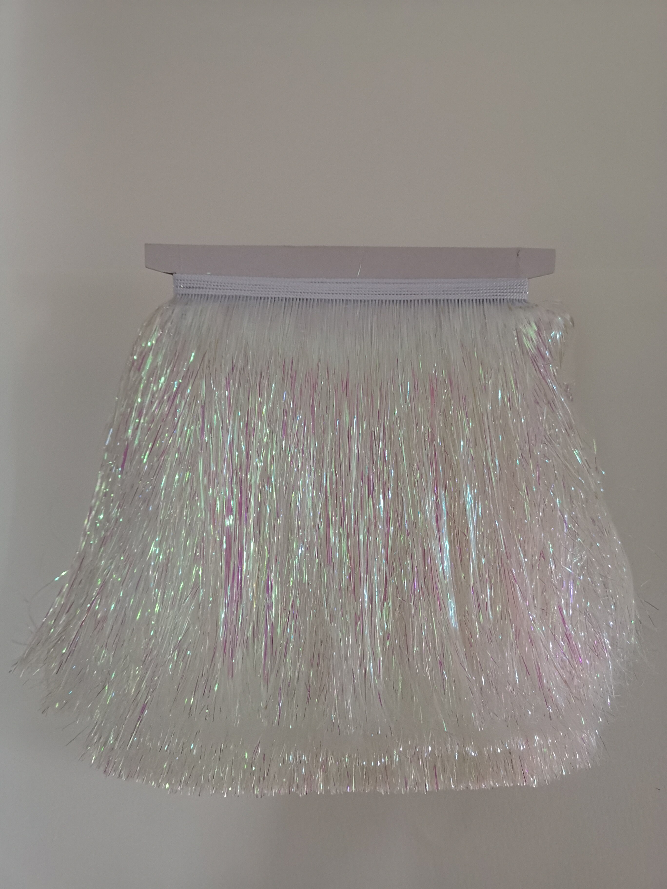 20cm cm gold PET silver tassel lace golden onion wire row beard colorful golden tassel Christmas accessories