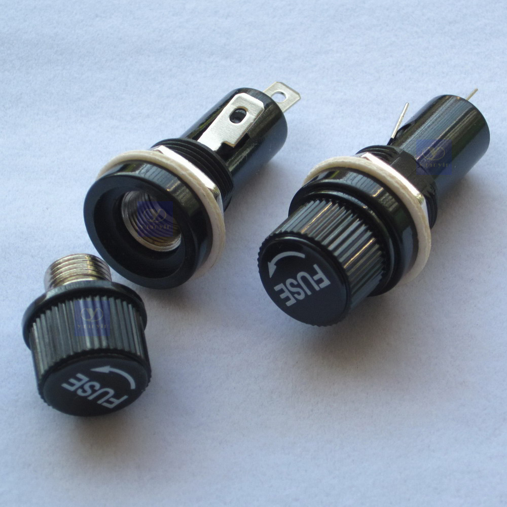 Imported FUSE insurance tube seat 6*30 fuse seat high temperature resistant bakelite electric 6X30 insurance seat