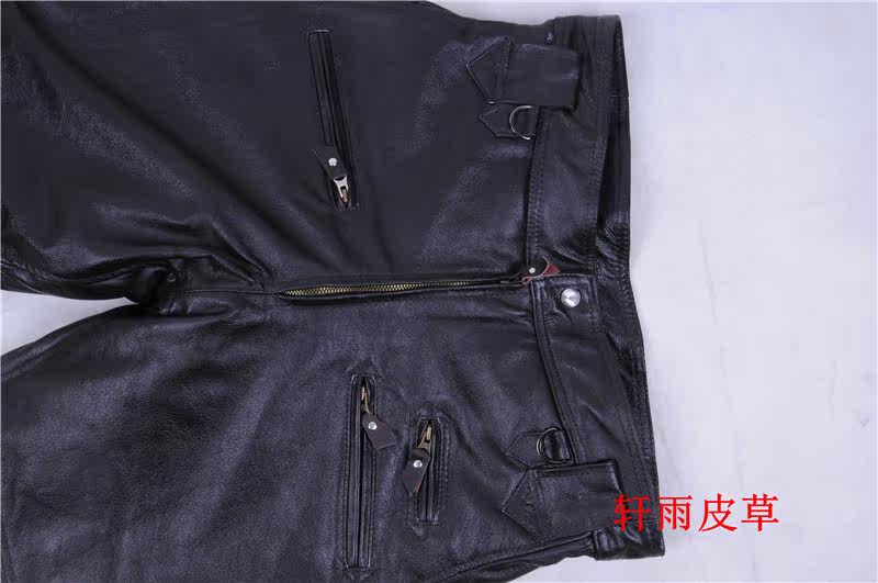 Pantalon cuir homme pour hiver - Ref 1492047 Image 34