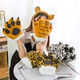 ແບບດຽວກັນຂອງ Douyin ຂອງ simulated ຖົງມື paw tiger, leopard tailband plush headband, props ການປະຕິບັດ, ຂອງຂວັນວັນເດັກນ້ອຍ