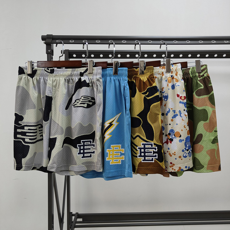 Amazon High-Quality Ee Shorts American Style Men's Casual Fitness Sports Pants Basketball Pants Loose Breathable Quick-Drying Pants