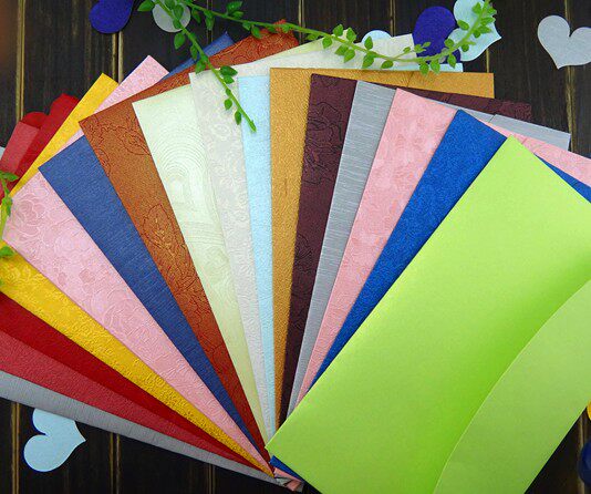 Marriage Fruit Green Silver Copyright Customized Envelope Purple Red White Pink Blue Coffee Color