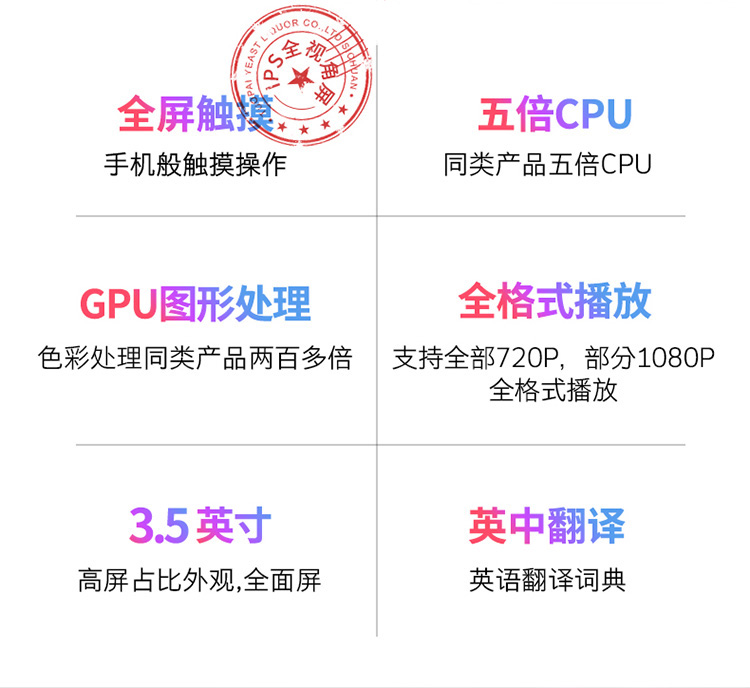 bộ phát wifi ko dây Mp4 toàn màn hình 3,5 inch video mp3 siêu mỏng định dạng đầy đủ Trình phát màn hình lớn Walkman phiên bản điện tử Sách điện tử cảm ứng mp5mp6 - Trình phát TV thông minh modern wifi