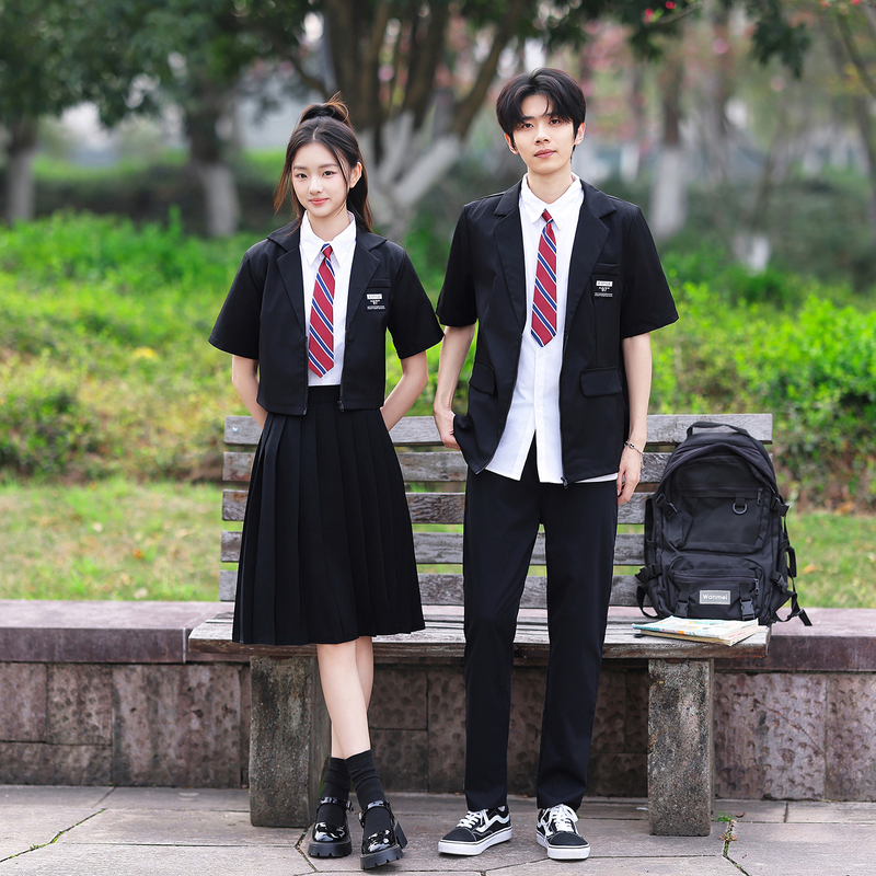 Class Uniforms for Primary and Secondary School Students, College-Style High School Students' Chorus Performance, Poetry Recitation Performance, Suit and Dress for Graduation Photos