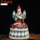 Tibetische religiöse Anbetungsornamente Mai Peng Rinpochedo Tibetische Buddhastatuen Jingdezhen Keramikfiguren Anbetungshandwerk