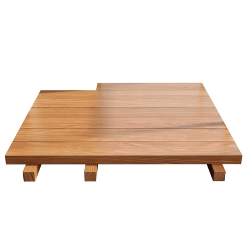 Японская кровать на полу в стиле кровать с твердым деревом Татами 1.5 Пользовательская кровать гостиная балкон -балкон -посадочная кровать и завтрак 1,2 односпальная кровать