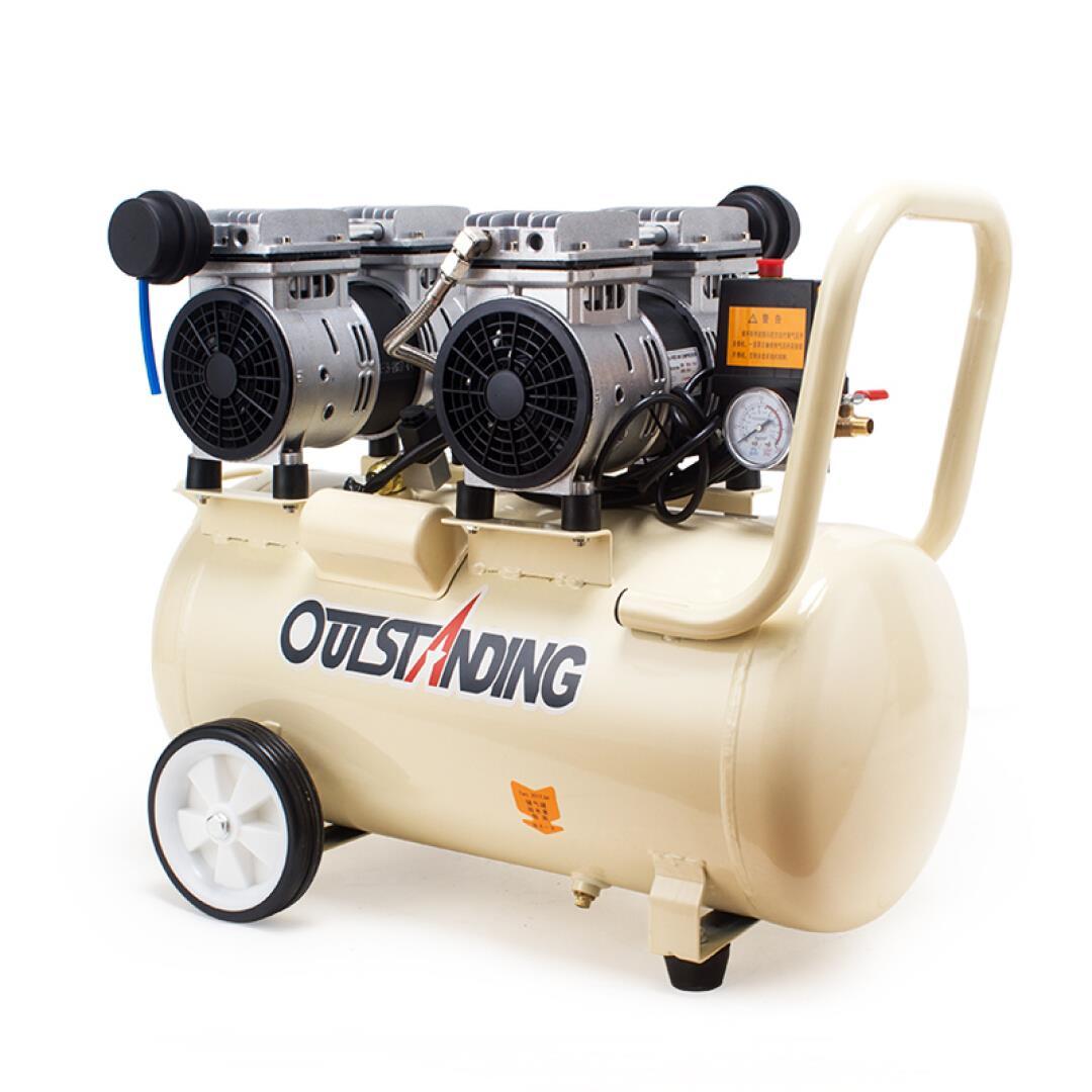 OTUS OTS-550x2-50L Air Compressor Small oil-free silent air compressor pump