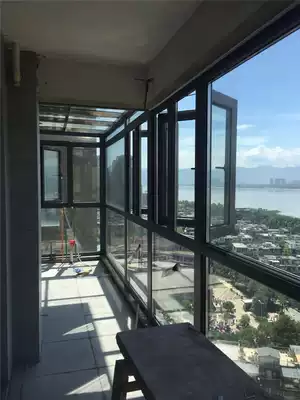 Kelly door and window broken bridge aluminum alloy casement window soundproof window hollow glass sealed balcony window insulated window