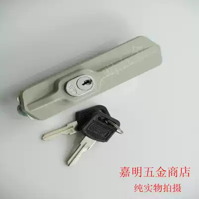 Full promotion WT-9700 type lock tin cabinet lock file cabinet lock sliding door hook lock black and gray White