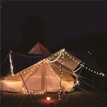 Outdoor Camping Light Camping Lighting Atmosphere Sky Screen Tent Light String Led Extra-long Renewal of Decorative Items Strings with A