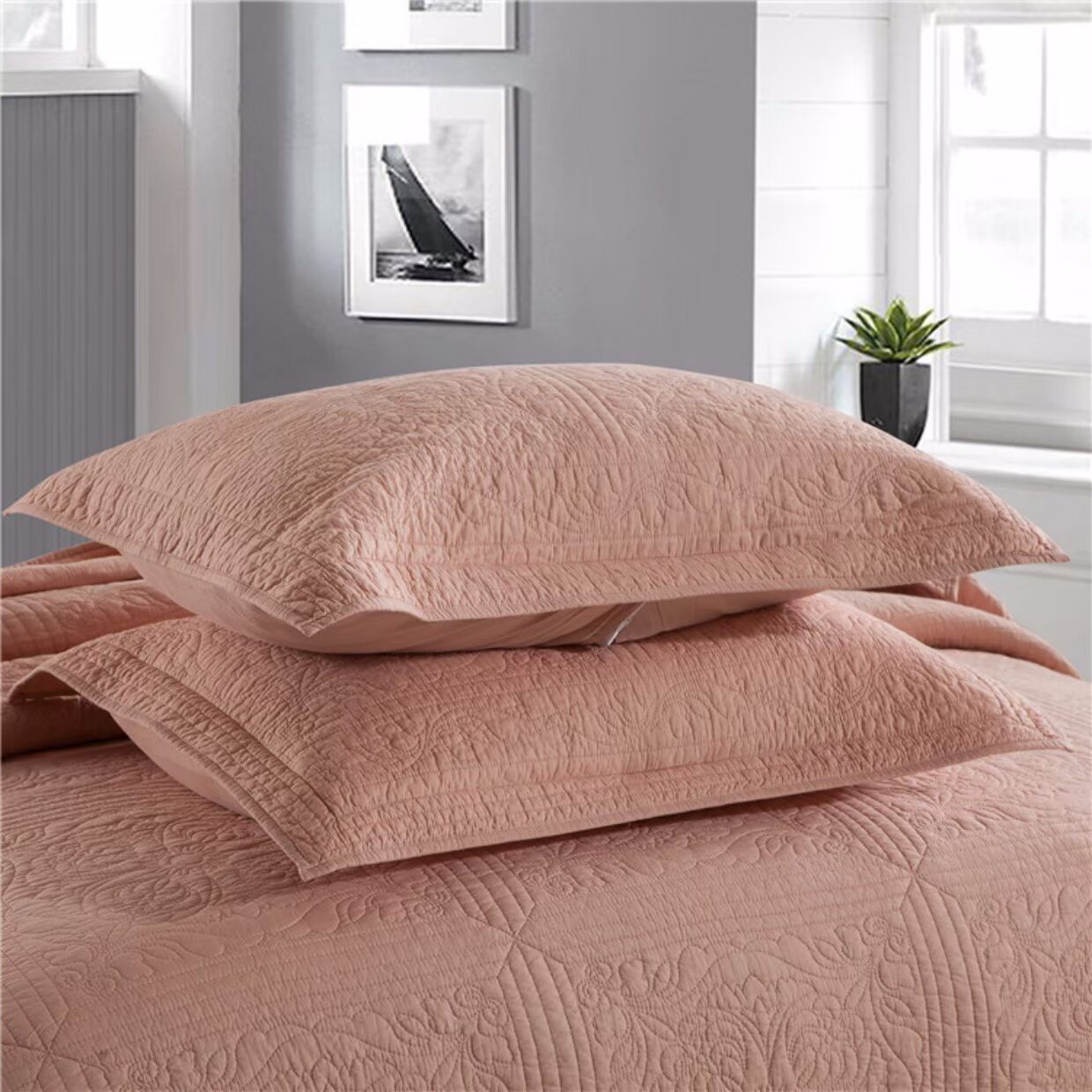 Chăn bông nhồi bông vỏ gối không có lõi gối vỏ gối đơn 51 * 66 cm - Gối trường hợp gối chống trào ngược concung