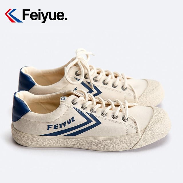 Feiyue retro canvas shoes women's sports shoes men's Dafu feiyue939 large size low-top sneakers couple shoes