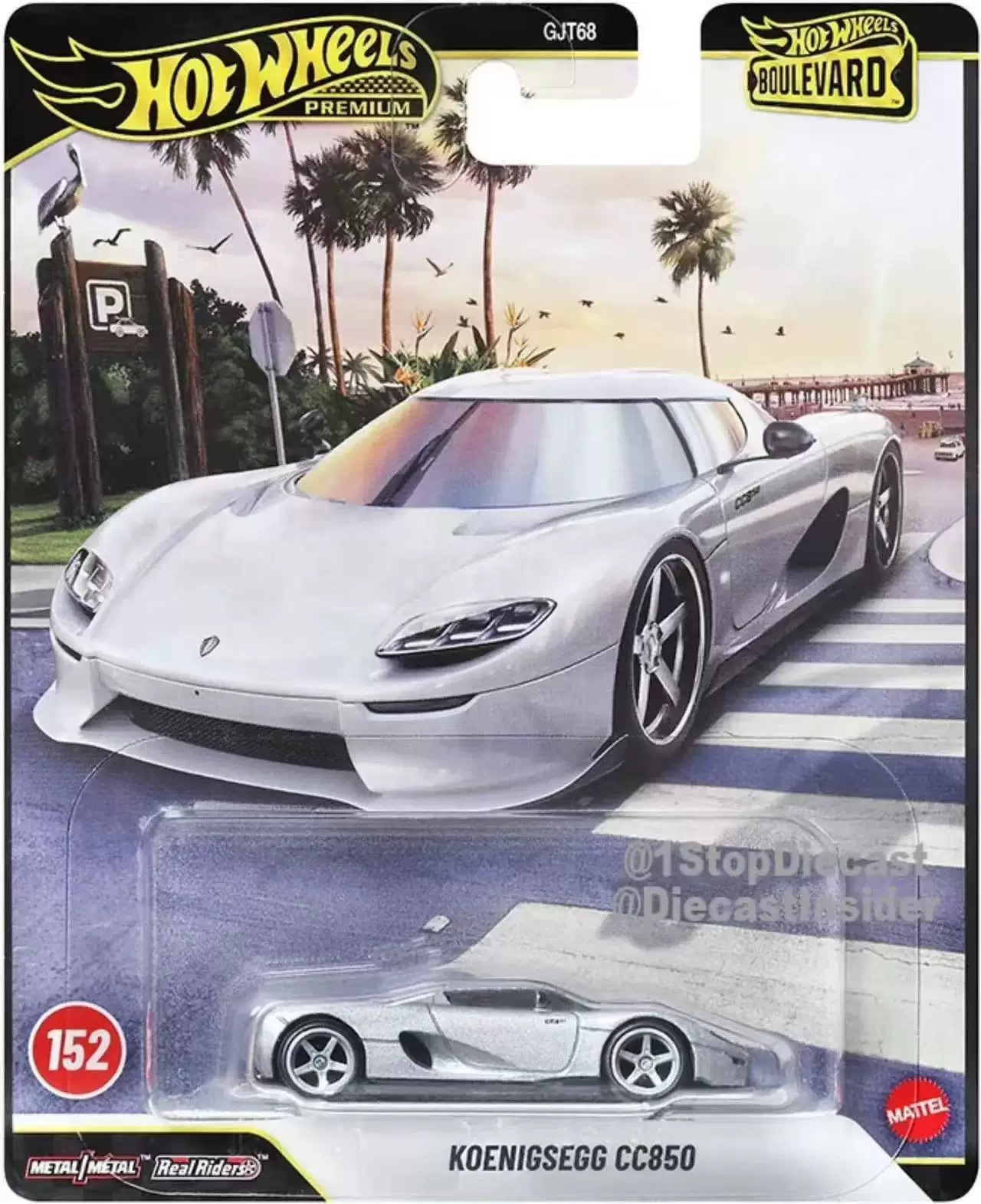 2026 год Новые Hot Wheels GJT68 Garden Route 31 Koenigsegg CC850 Toyota Alpha сплав автомобильная модель