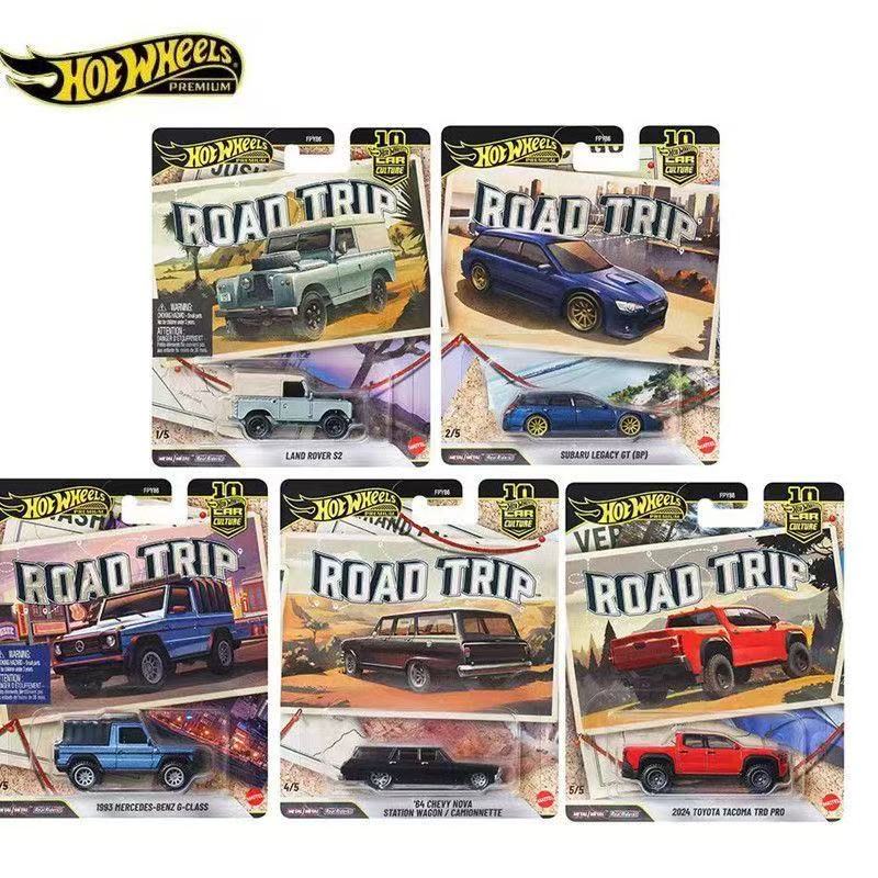 26 Hot Wheels Car Culture Fpy86 Road Trip Set Land Rover Mercedes-Benz Subaru Iron Base Rubber Tire Car Model 26 Hot Wheels Car Culture Fpy86 Road Trip Set Land Rover Mercedes-Benz Subaru Iron Base Rubber Tire Car Model
