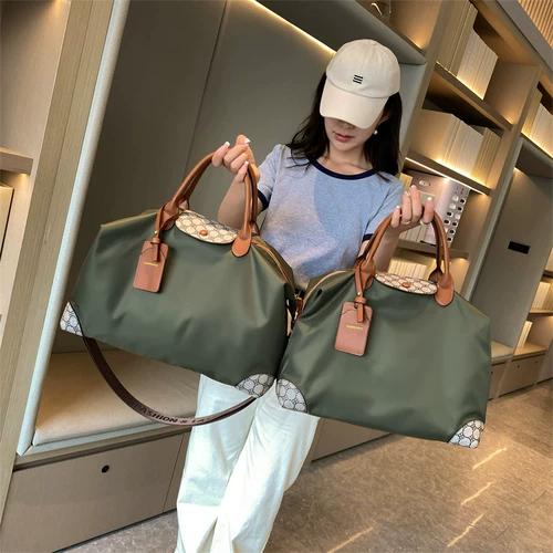 Багажная вместительная и большая складная портативная сумка для путешествий, сумка через плечо