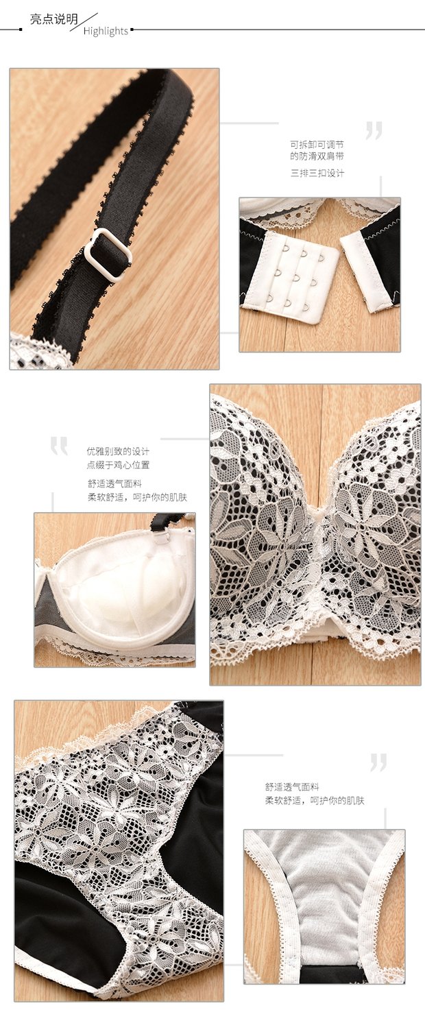 Thiếu niên ngực nhỏ dễ thương tập hợp một nửa áo ngực đặt đồ lót nữ gợi cảm nữ sinh dày phần trên áo ngực áo lót 3 dây