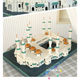 Wange Mecca Temple in Saudi Arabia small-particle assembled three-dimensional blocks Jerusalem Rock Dome Temple