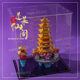 Brick building blocks Penglai Xiange micro-particle adult difficult assembly toy Chinese style huge ancient building