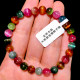 Collection grade natural cat's eye tourmaline bracelet female colorful opal single ring bracelet one thing one shot transparent candy color