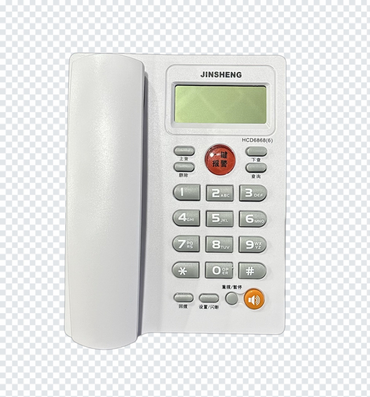 Yingxin One-Touch Alarm Landline Phone for Shops, Schools, Hospitals, and Factories, Connected to Telephone Lines