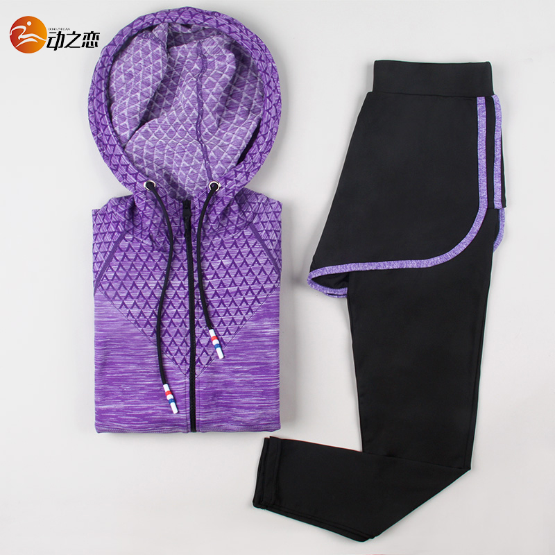 Sports suit Women in spring Summer style Body Running Gym Gym Yoga Clothes Casual Net Red Speed Dry Jersey Morning Running Beginner