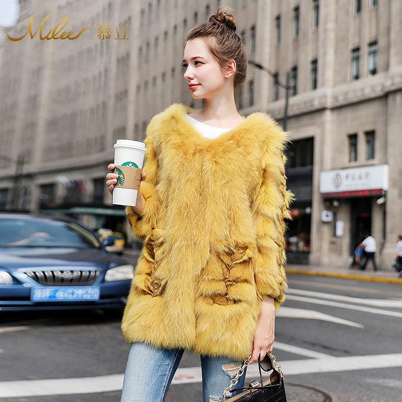 Manteau de fourrure femme MULEE   - Ref 3172902 Image 1