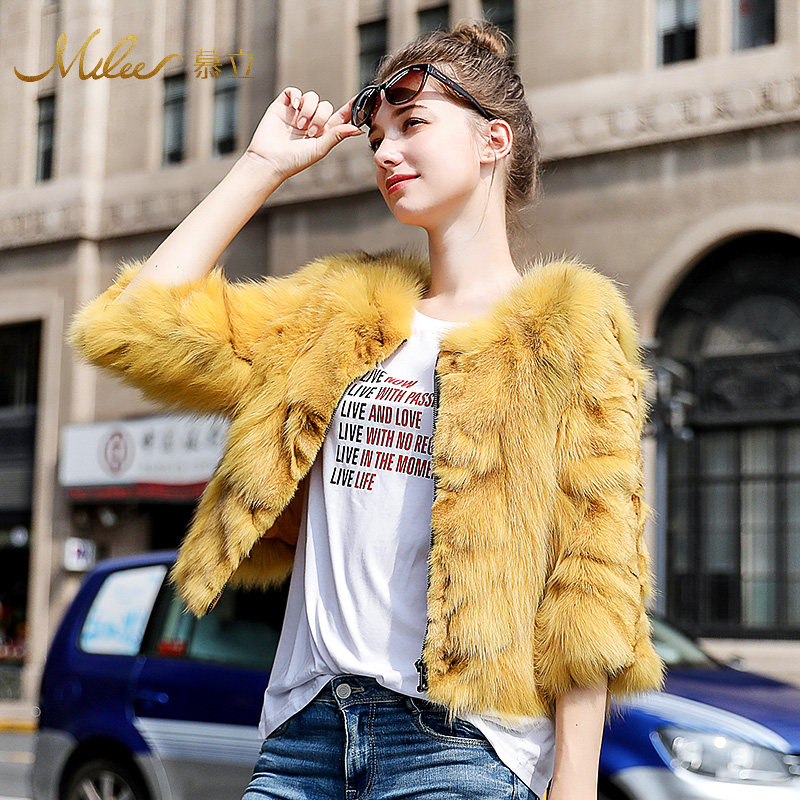 Manteau de fourrure femme MULEE   - Ref 3172354 Image 1