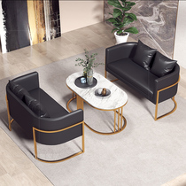 ins Net red iron sofa Nordic industrial wind card seat studio office sofa chair simple modern single double