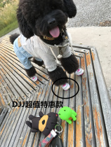 2 packs of djj special dog shoes small dog shoes Teddy dog ​​pet shoes four seasons casual shoes cant run away
