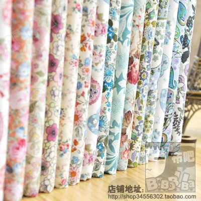 FCZ020 Meng Fan Jiao Blue 16 -Color Flower Cloth Group Хлопковая хлопковая одежда дома ручной работы ручной работы