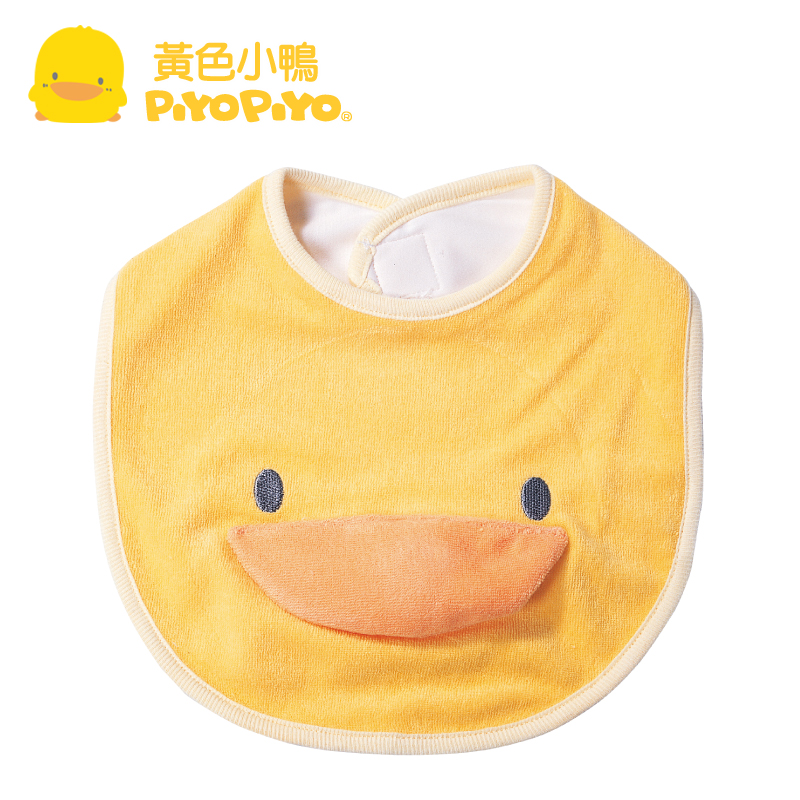 黄色小鸭 造型啾啾围兜  棉品  32203