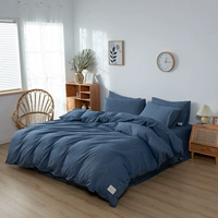 Джинсовая синяя