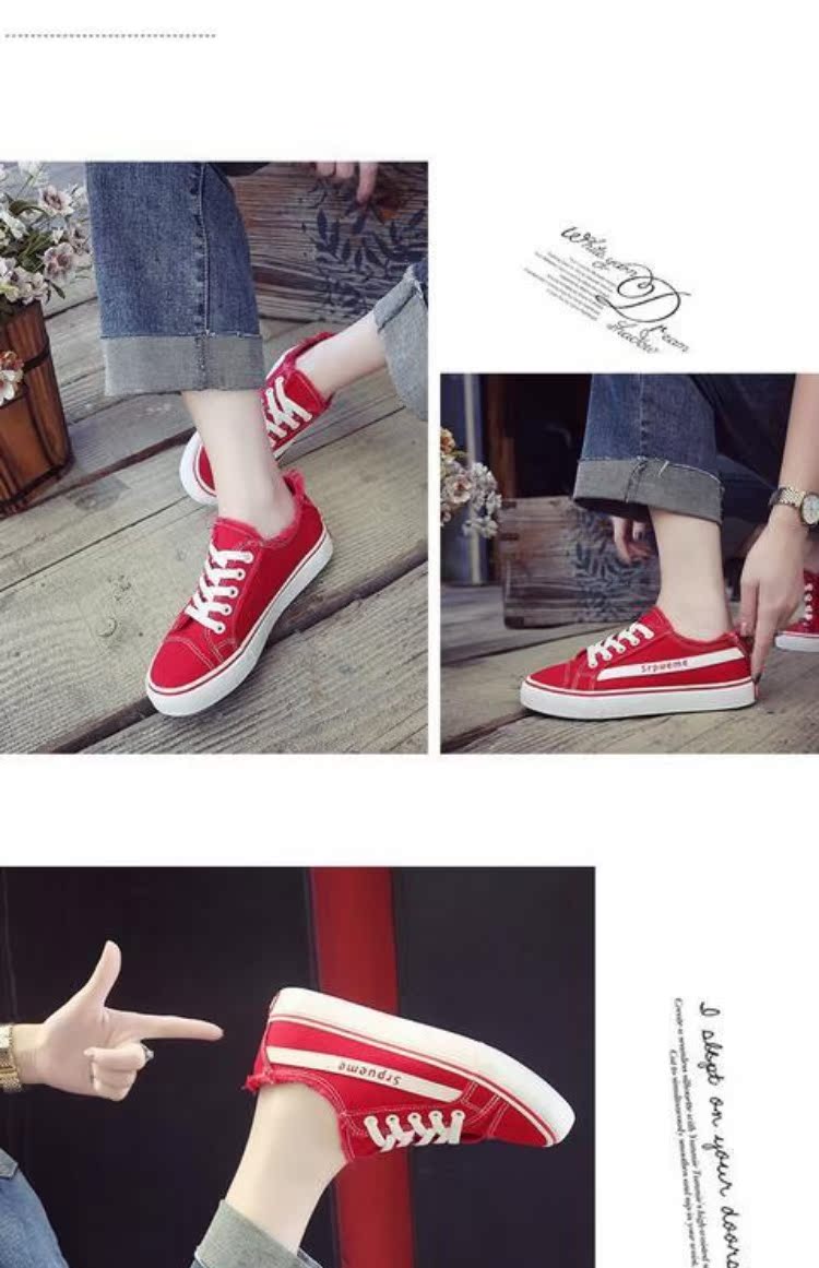 Đôi giày vải nữ bằng phẳng giày hip-hop hip-hop cho bạn Trịnh Sảng Yi Qian Qianxi Cai Xukun với cùng một đôi giày giầy gucci nữ