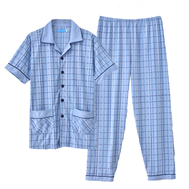 Pyjama pour homme YINGDIWANNI     en Coton à manche courte - Ref 3002795 Image 5