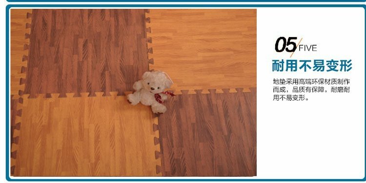 60 sàn nối thảm xốp pad gỗ hạt sàn câu đố thảm nhựa đầy đủ cửa hàng phòng ngủ mat trẻ em trượt - Thảm sàn thảm trải bếp