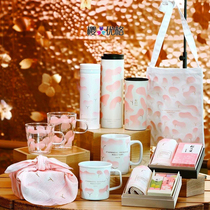Japan Starbucks Nakameguro Workshop store 2019 Cherry Blossom Season limited glass Mug Ceramic cup Thermos cup