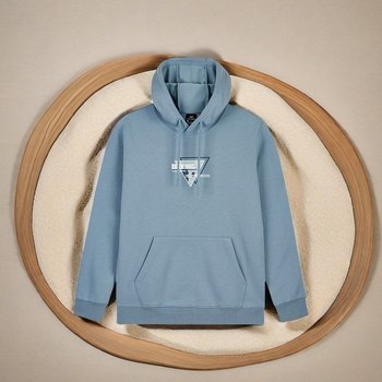 361 Men's Comprehensive Training Jacket 2025 Winter Fleece-Lined Warm Sportswear Men's New Hooded Pullover Sweatshirt