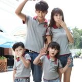 Футболка polo, футболка с коротким рукавом, летняя одежда, семейный стиль, 2019, популярно в интернете