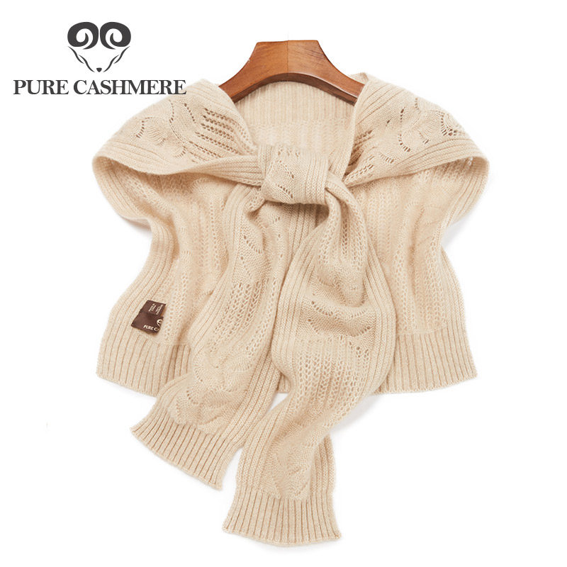 Pure Cashmere Classic 100 Hitch Cashmere Shawl Sunscreen Air Conditioning Scarf Woman Summer Autumn Winter Outlap Knit
