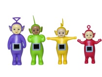 Skyline Baby Video Animation Toy Full Family Fu Plastic Silicone Gift Toy Paparazzi Puppet