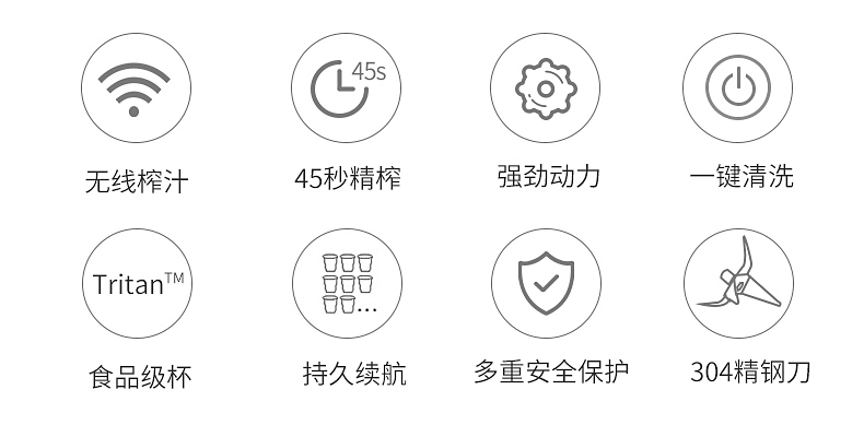 máy ép hoa quả cầm tay sharp Máy ép trái cây Glico mini trái cây sạc nhỏ cầm tay máy ép trái cây sinh viên điện nước ép cốc máy ép chậm philips hr1889