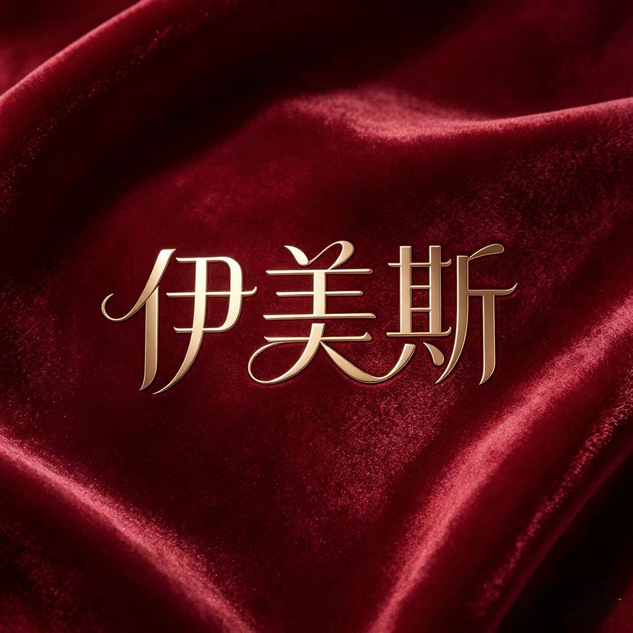 伊美斯羊绒高端原创的LOGO