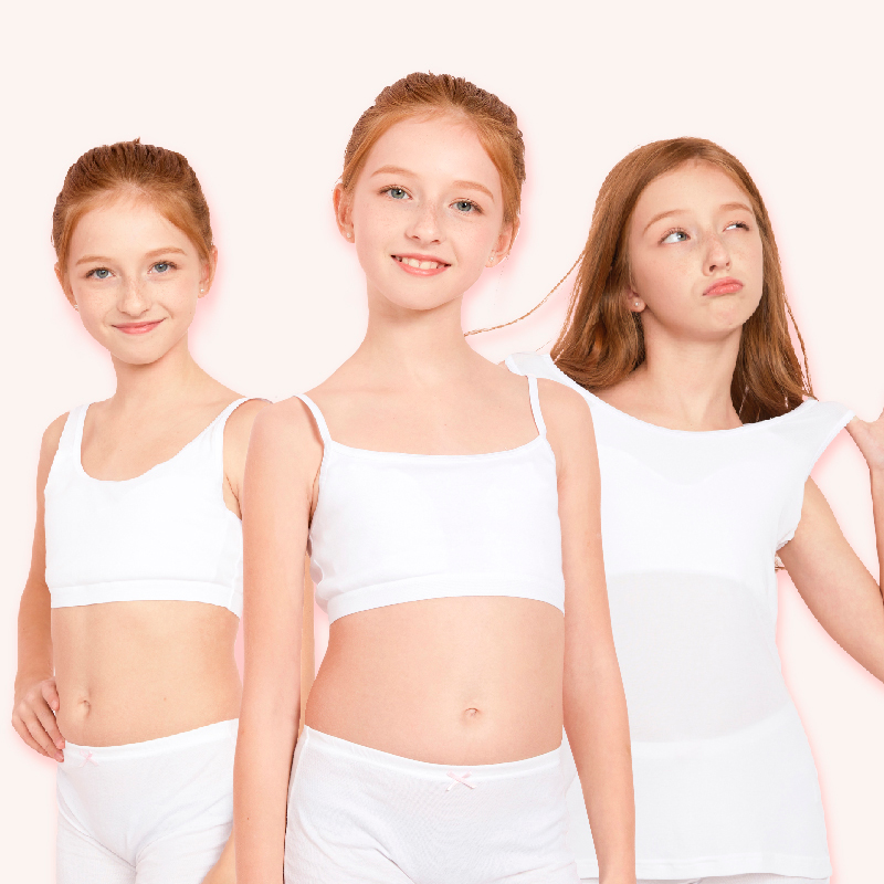 Girls' Small Vest Students' Underwear Developmental Age 9-12 Years Old  Girls' Tube Top Children's Bra Girls' Cotton Suit -  - Buy China  shop at Wholesale Price By Online English Taobao Agent