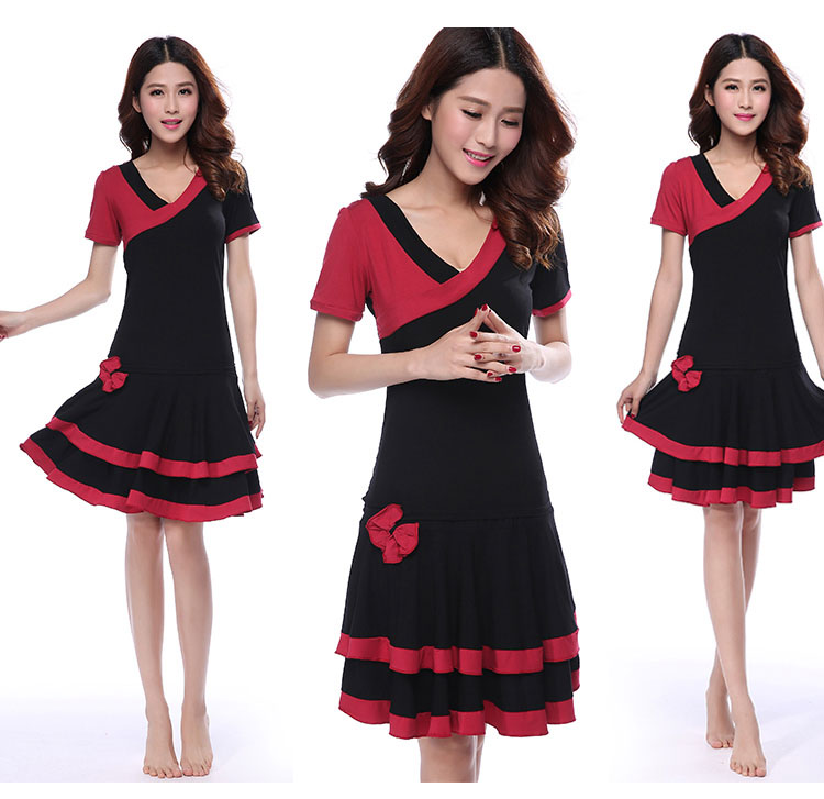 Nhảy vuông váy khiêu vũ váy váy đặc biệt cung cấp phương thức khiêu vũ váy khiêu vũ thực hành váy thể dục nhịp điệu thể dục dụng cụ giày khiêu vũ trẻ em