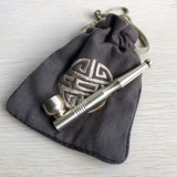 Медная съёмная курительная трубка, тканевый мешок