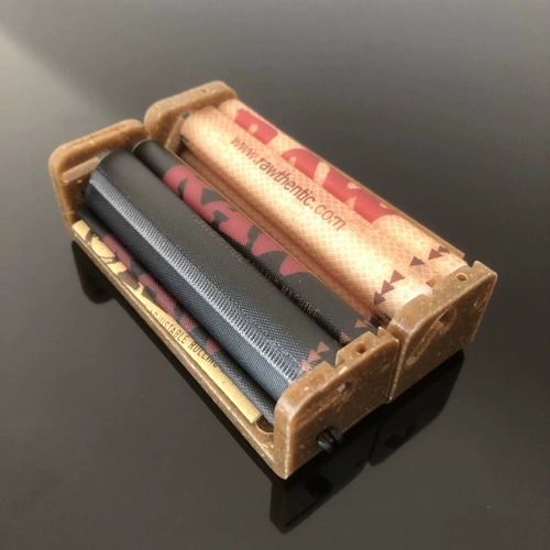 Бесплатная доставка Желтая 79 -миллиметровая ручная ручная подставка для сигарет с тканью с запасной тканью