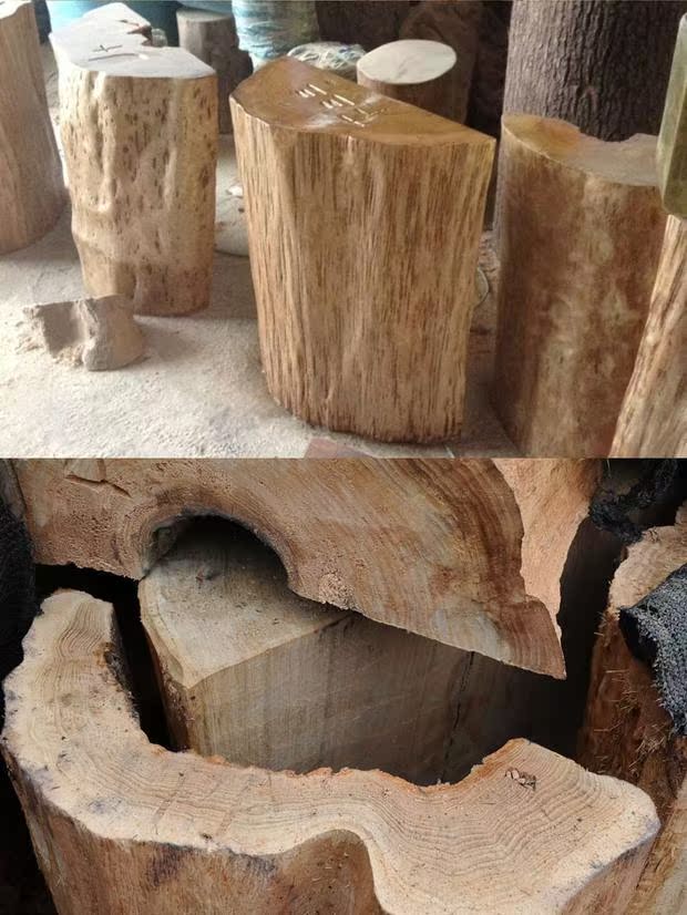 Gỗ rắn trụ gỗ lớn tấm khung gỗ gốc khắc cơ sở bàn trà chân bán nguyệt bằng gỗ cơ sở tròn gỗ gốc cây - Các món ăn khao khát gốc ghế gốc cây đẹp